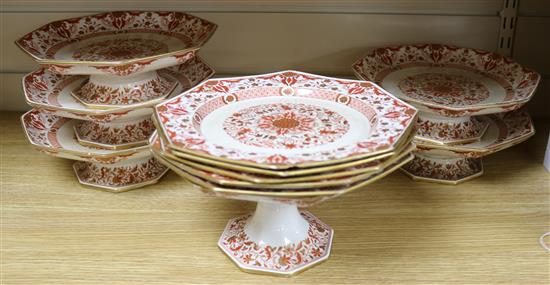 A Minton dessert service